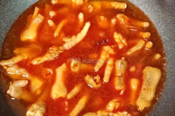 豆瓣酱鸡爪的做法图解13