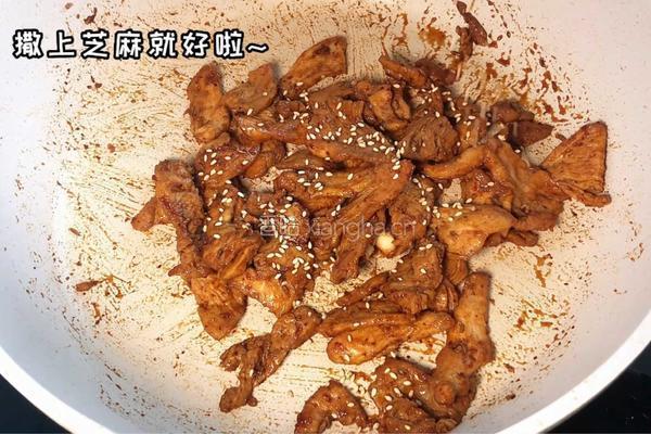孜然鸡胸肉的做法图解4