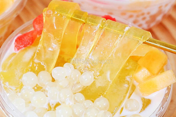 椰汁捞河粉的做法图解15