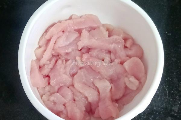 肉丝豆角炒米粉的做法图解2