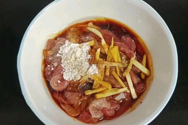 蒜苔炒牛肉的做法图解3