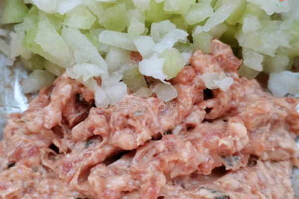 冬瓜猪肉水饺的做法图解3
