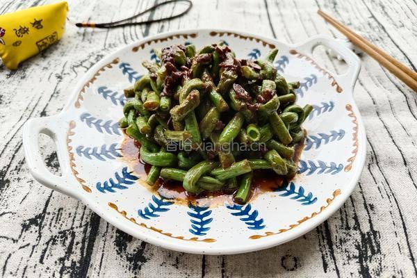 酱㸆豇豆的做法图解14