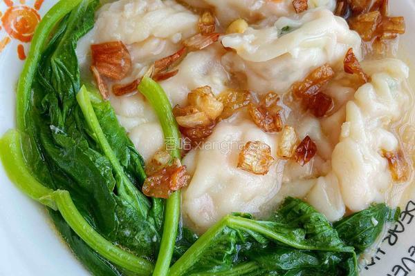 青菜海鲜饺子汤的做法图解10