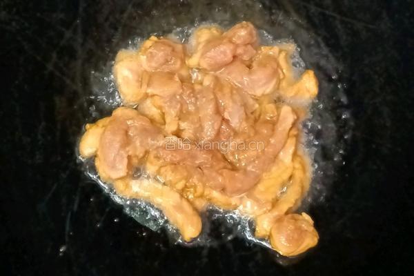 肉丝豆角炒米粉的做法图解8