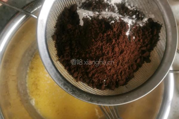 可可戚风蛋糕盒子的做法图解5