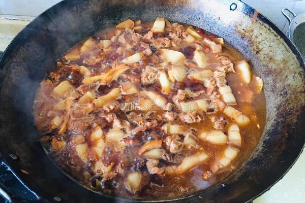 红烧肉炖豆腐的做法图解8