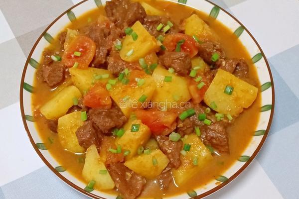 番茄土豆烧牛肉的做法图解17