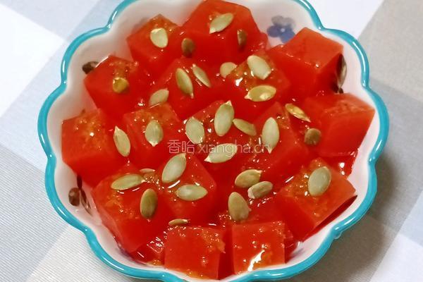 西瓜果冻的做法图解11