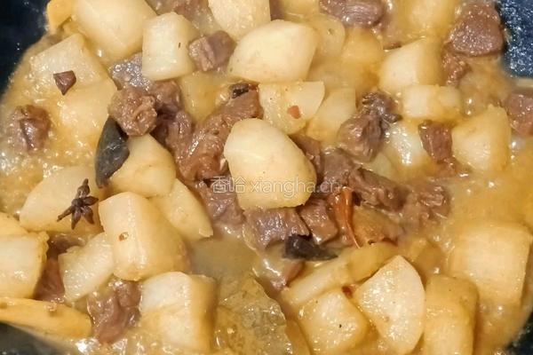 牛肉烧萝卜的做法图解16
