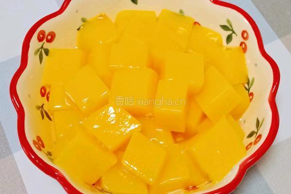 蜜豆香橙冰粉的做法图解10