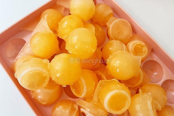 蜜瓜椰椰咖啡甜酒的做法图解7