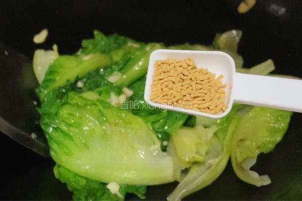 清炒生菜的做法图解6