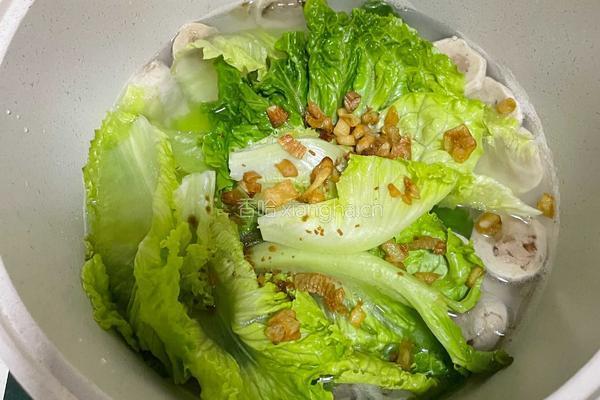 生菜肉丸汤的做法图解7