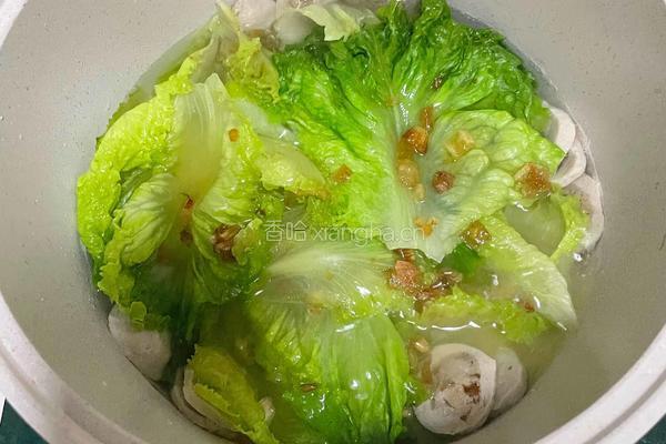 生菜肉丸汤的做法图解8