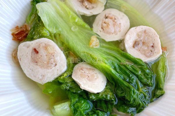 生菜肉丸汤的做法图解9