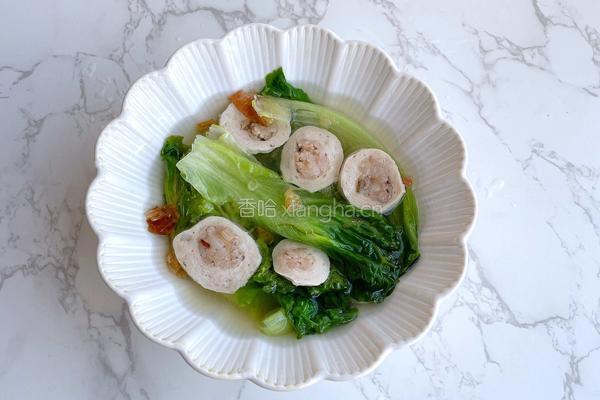 生菜肉丸汤的做法图解10