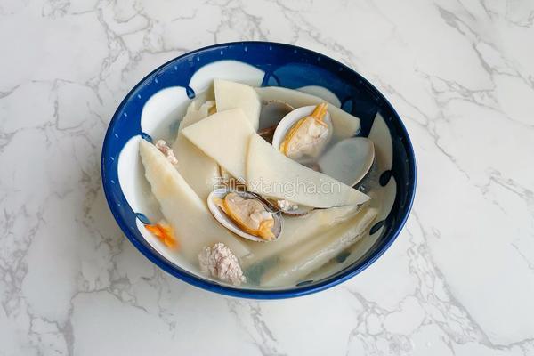 竹笋花蛤汤的做法图解10