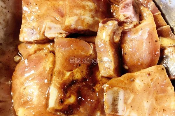 黑椒牛仔骨的做法图解3