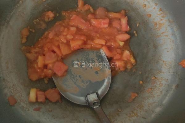 番茄鸡蛋面的做法图解4