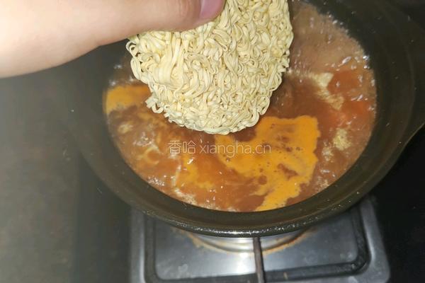 番茄鸡蛋面的做法图解6