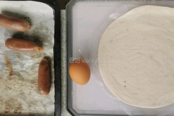 手抓饼肉肠酥的做法图解1