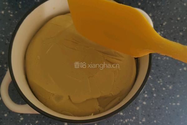 绿豆糕（奶黄馅／低糖低脂版）的做法图解7