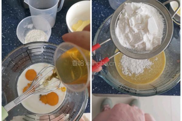 绿豆糕（奶黄馅／低糖低脂版）的做法图解9