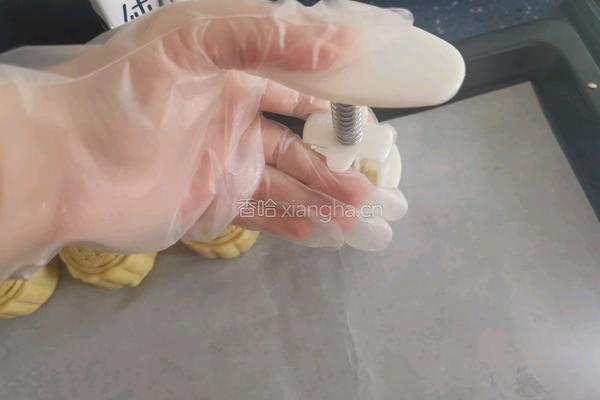 绿豆糕（奶黄馅／低糖低脂版）的做法图解17