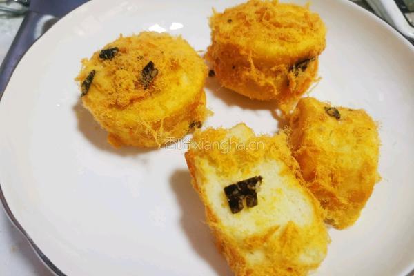 海苔肉松小贝的做法图解18