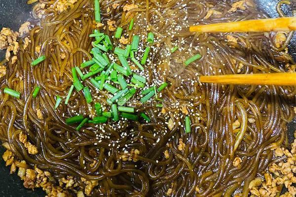 肉沫粉丝的做法图解5