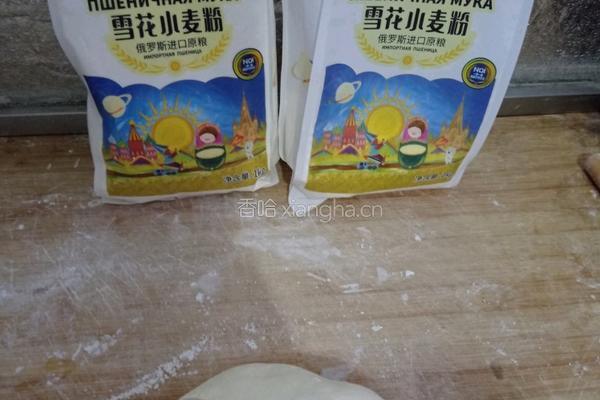 雪花小麦粉素饺子的做法图解6