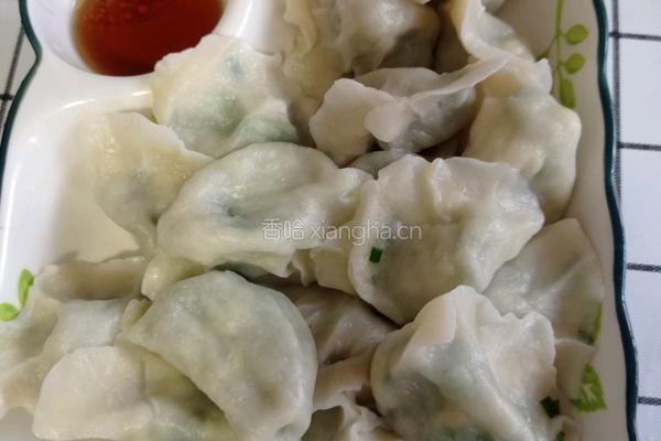 雪花小麦粉素饺子的做法图解14