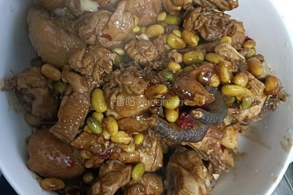 毛豆烧鸡的做法图解6