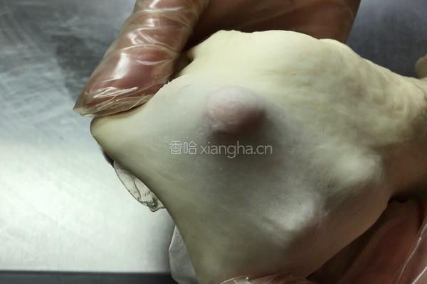 紫薯斓香蛋黄酥-神奇的面粉的做法图解6