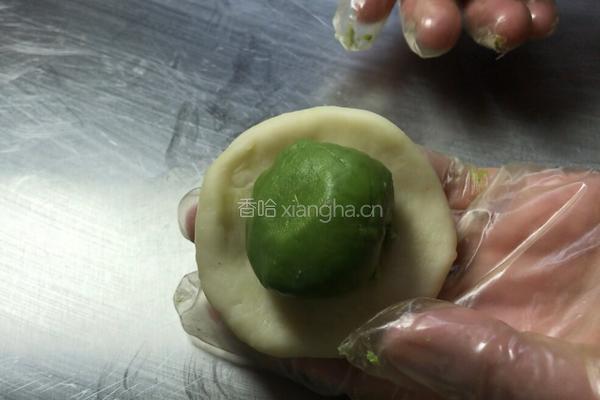 紫薯斓香蛋黄酥-神奇的面粉的做法图解10