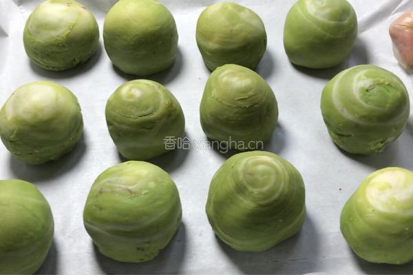 紫薯斓香蛋黄酥-神奇的面粉的做法图解18