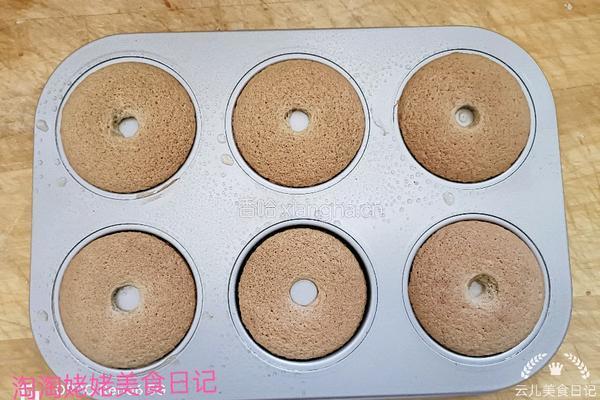 伯爵红茶甜甜圈蛋糕的做法图解11