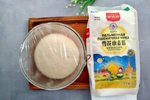 猪油渣马齿苋包子的做法图解6