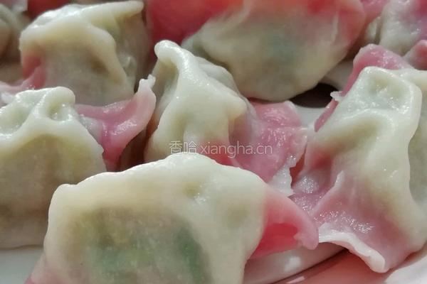 彩色水饺的做法图解18