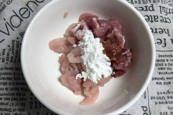 红薯叶肉丝汤面-神奇的面粉的做法图解4