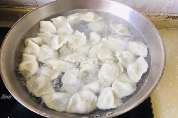 韭薹大肉水饺的做法图解15