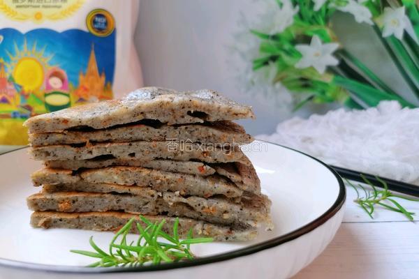 花生芝麻面饼的做法图解12