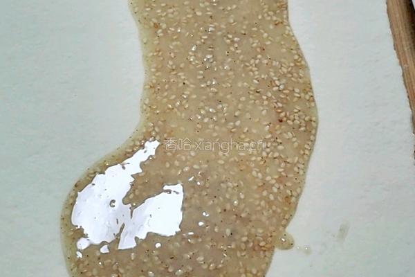 芝麻油酥的做法图解1