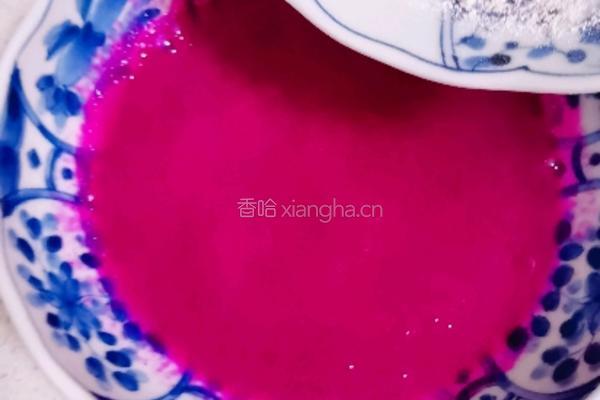 火龙果松饼的做法图解9