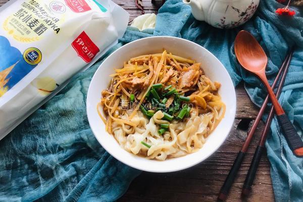 土豆肉丝拌面-神奇的面粉的做法图解16