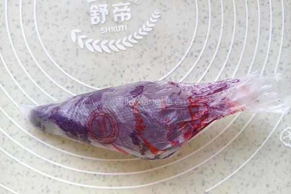 紫薯一口酥的做法图解7