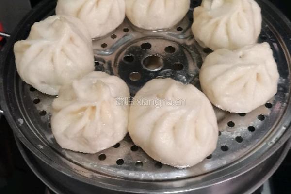 肉包子的做法图解13
