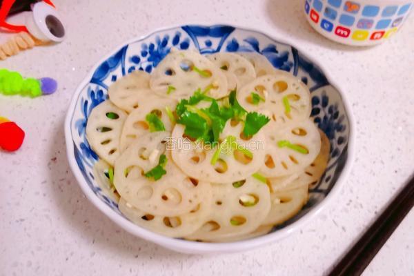 凉拌藕片的做法图解9