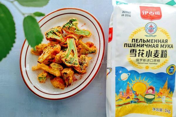 脆皮西兰花的做法图解14